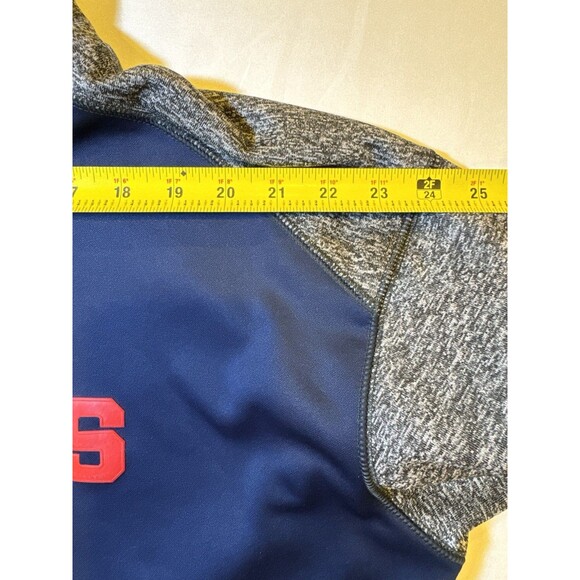 Washington Capitals Jacket Men's 2XL NHL Blue Gray Red Hoodie Jacket Fanatics - Picture 14 of 16